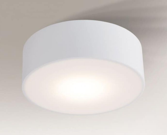 Shilo ZAMA Lampa sufitowa LED IP44 biała 3000K 7736