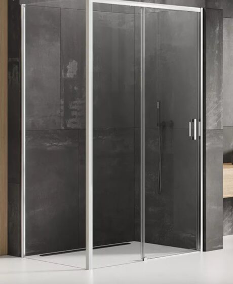 New Trendy PRIME Kabina prysznicowa 130x90 cm szkło 6 mm, lewa, chrom K-1210