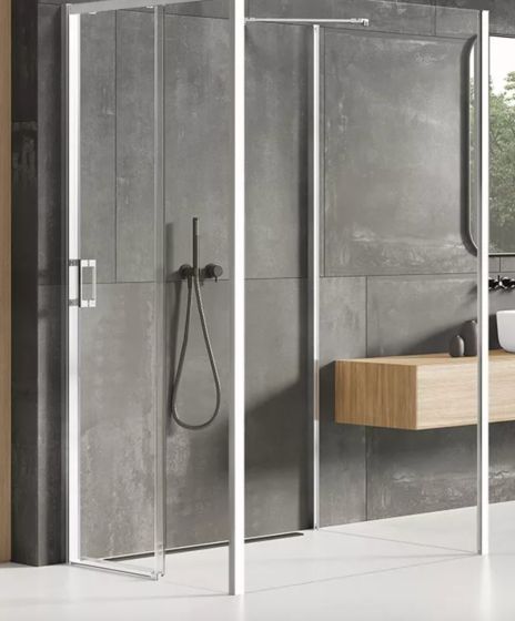 New Trendy PRIME Kabina przyścienna 120x120 cm lewa, szkło 6 mm, chrom K-1593