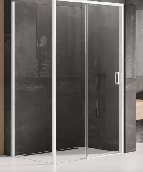 New Trendy PRIME WHITE Kabina prysznicowa 100x100 cm lewa, biała K-1359