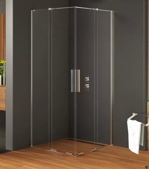 New Trendy SMART Kabina prysznicowa 80x80 cm wejście z narożnika, chrom EXK-4055