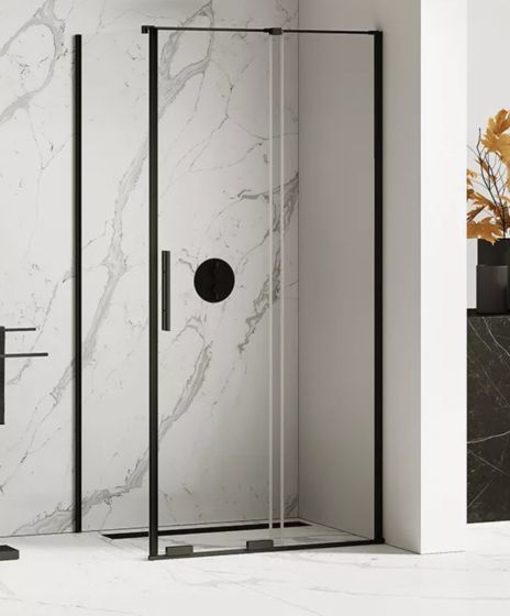 New Trendy SMART BLACK Kabina prysznicowa 120x120 cm szkło 8 mm, czarna EXK-4138