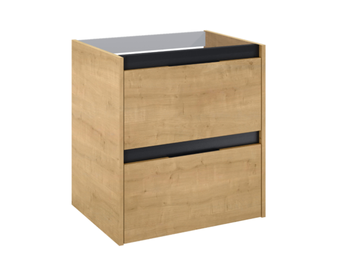 Roca Alpine Szafka łazienkowa 70 cm z 2 szufladami jasny dąb A857864464