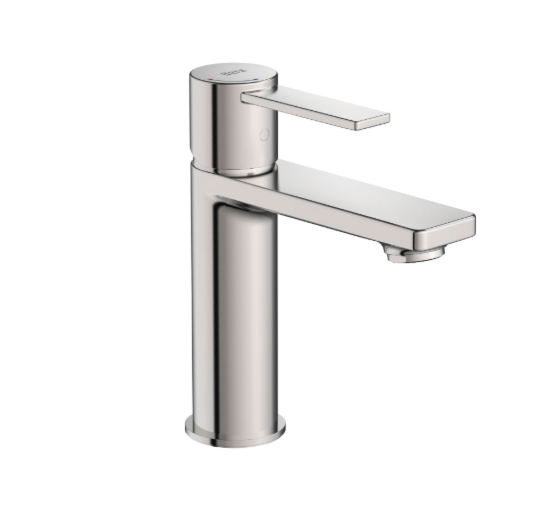 Roca Targa Bateria umywalkowa bez korka inox A5A325FSM0