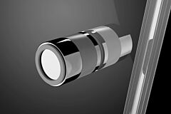 Radaway Eos Uchwyt prysznicowy z elementami TPE chrom/szary