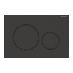 Geberit Sigma 20 Przycisk spłukujący WC czarny mat/czarny/czarny mat 