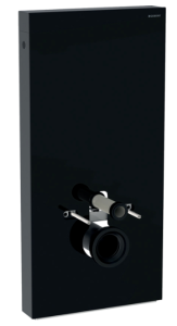 Geberit Monolith Moduł sanitarny wys.101 cm do miski WC wiszącej kolor czarny/boki czarne