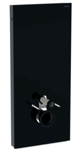 Geberit Monolith Moduł sanitarny do miski WC wiszącej 114 cm kolor czarny/boki czarne