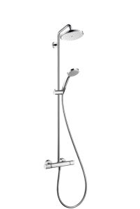 Komplet prysznicowy Croma 220 EcoSmart z ramieniem prysznicowym 400mm