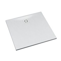 Schedline Brodzik kompozytowy Stabilsound Plus Magnific White Stone 90x90x3,5 cm, kwadratowy