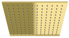 Kohlman Deszczownica kwadratowa 25x25 cm złota