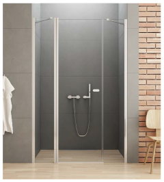 New Trendy New Soleo Drzwi prysznicowe wnękowe 120 cm  
