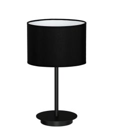 Milagro  Bari black  lampa stołowa  1xe27