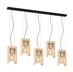 Milagro Vincenzo lampa wiszaca 5xe27