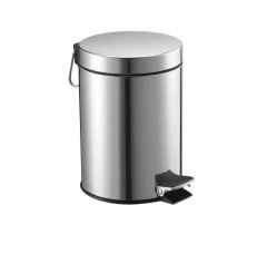 Stella Standard Kosz pedałowy okrągły 20 L stal polerowana 