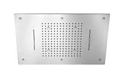 Giulini Giovanni Deszczownica sufitowa z kaskadą i efektem mgły 60x40 cm inox