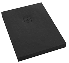 Schedline NonLimits Black Stone Brodzik akrylowy 100x130 cm czarny kamień