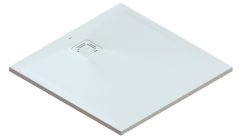 Vitalle Palo by Roca Brodzik kwadratowy kompozytowy biały 90x90 cm 