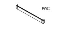 Ronal - Sanswiss Obudowa brodzika 150 cm 1-stronna biała