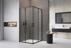Radaway Premium Pro KDD Kabina prostokątna 100Lx100P cm kolor czarny