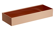Omnires UNI koszyk prysznicowy kolor 30 x 5 x 11 cm miedź szczotkowana