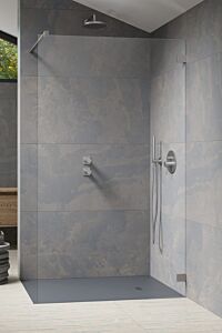 Radaway Essenza Pro 8 Kabina typu Walk-In 160 cm (158,5-159,3 cm) profil nikiel