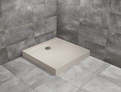Radaway Doros C Compact Stone Brodzik kwadratowy 100x100x11,5 cm kaszmirowy