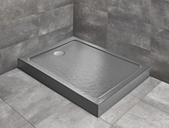 Radaway Doros F Compact brodzik 160x90 prostokątny Stone Antracyt