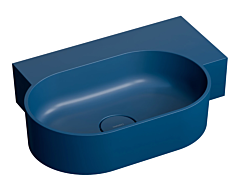 Omnires OVO M+ Umywalka umywalka nablatowa/wisząca prawa 55 x 38 cm midnight blue mat 
