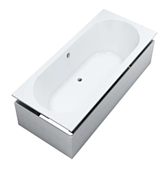 Schedline Celestia Set Wanna prostokątna z nośnikiem170x75 cm biały połysk