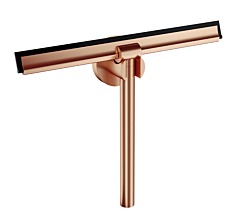 Omnires Uni ściągaczka do wody z uchwytem miedź szczotkowana