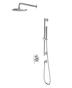 Omnires Y system prysznicowy podtynkowy, 2-wyjściowy chrom