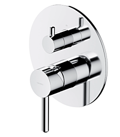 Omnires Y element natynkowy baterii prysznicowej 2-wyjściowej chrom połysk