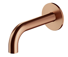 Omnires Y wylewka wannowa ścienna miedź szczotkowana
