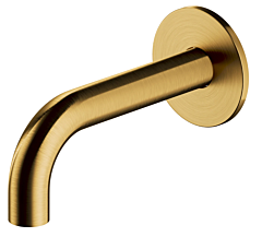 Omnires Y wylewka wannowa ścienna złoty szczotkowany