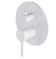 Omnires Y element natynkowy baterii prysznicowo-wannowej 3-wyjściowej biały mat