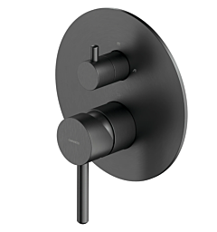 Omnires Y element natynkowy baterii prysznicowo-wannowej 3-wyjściowej grafit szczotkowany