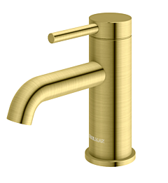 Kohlman Axel Bateria umywalkowa 14 cm złoto szczotkowane