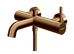 Kohlman Axel Bateria wannowa ścienna miedź szczotkowana