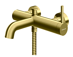 Kohlman Axel Bateria wannowa ścienna złoto szczotkowane