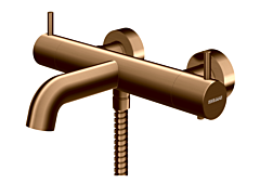 Kohlman Axel Bateria wannowa z termostatem kolor miedź szczotkowana