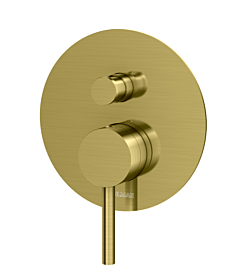 Kohlman Axel Bateria wannowa 2 wyjściami złoto szczotkowane