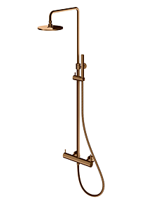 Kohlman Axel Kolumna prysznicowa z baterią termostatyczną kolor miedź szczotkowana