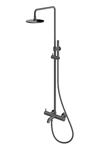 Kohlman Axel Kolumna prysznicowa kolor grafit szczotkowany