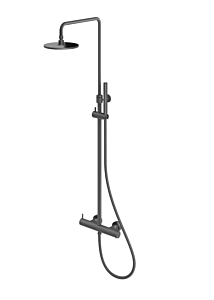 Kohlman Axel Kolumna prysznicowa z baterią termostatyczną grafit szczotkowany