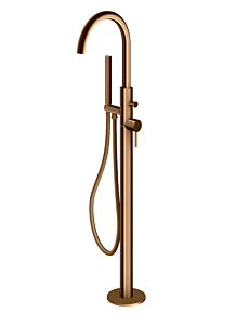 Kohlman Axel Bateria wannowa wolnostojąca miedź szczotkowana