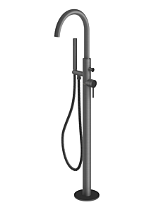 Kohlman Axel Bateria wannowa wolnostojąca grafit szczotkowany