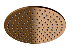 Kohlman Deszczownia okrągła 25 cm miedź szczotkowana