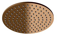 Kohlman Deszczownica okrągła 30 cm miedź szczotkowana