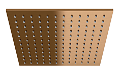 Kohlman Deszczownia kwadratowa 25x25 cm miedź szczotkowana